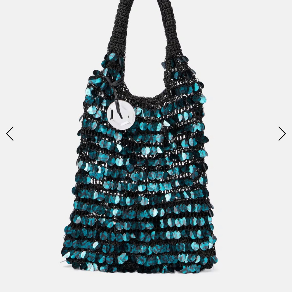 JW ANDERSON Sequined mesh tote bag